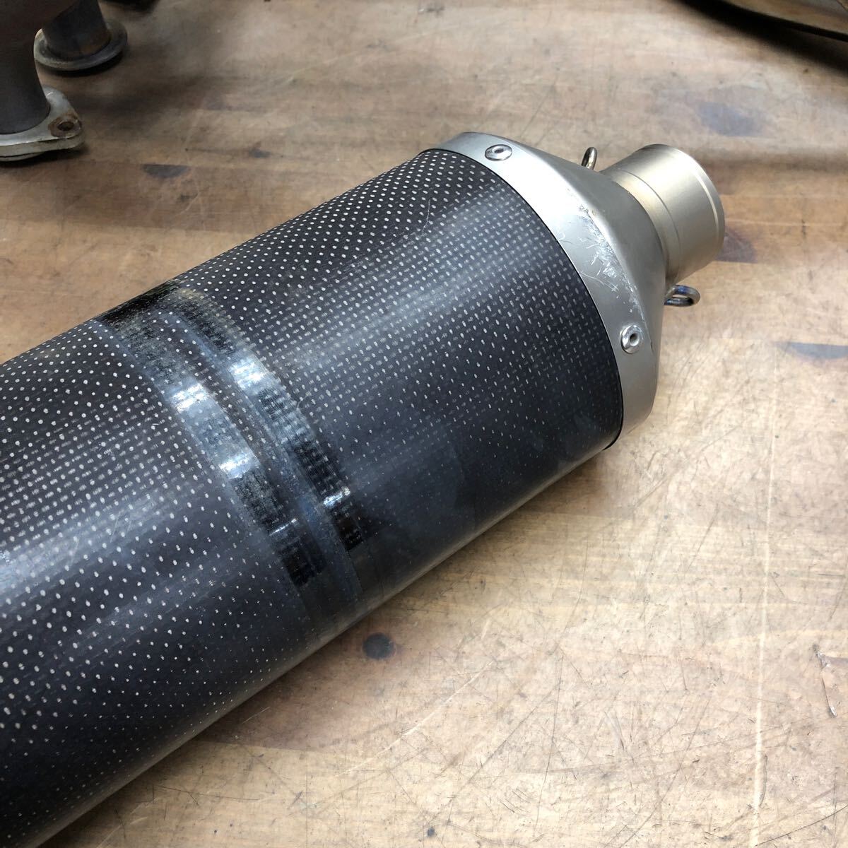 ^ZX-9R ZX900F-007~ снимать AKRAPOVIC full exhaust muffler 