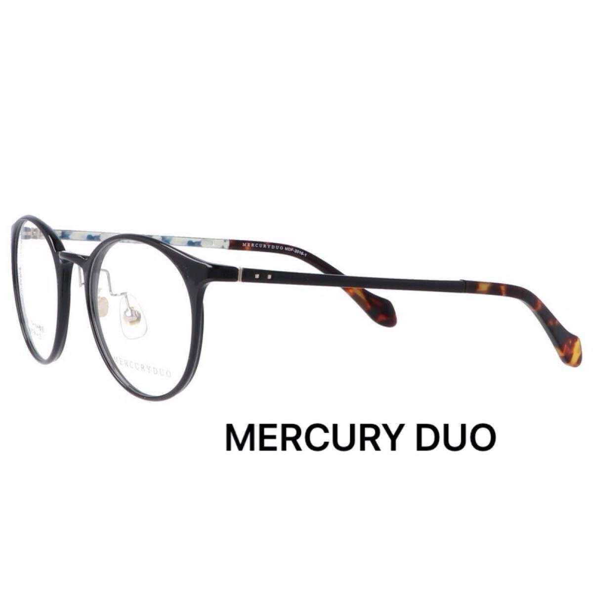 MERCURY DUO マーキュリーデュオ MDF2016-1 Eyeglass Black MERCURY DUO マーキュリーデュオ MDF2016-1 Eyeglass Black