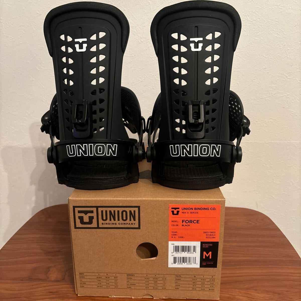 Union bindings Foce classic Mサイズ／ユニオン