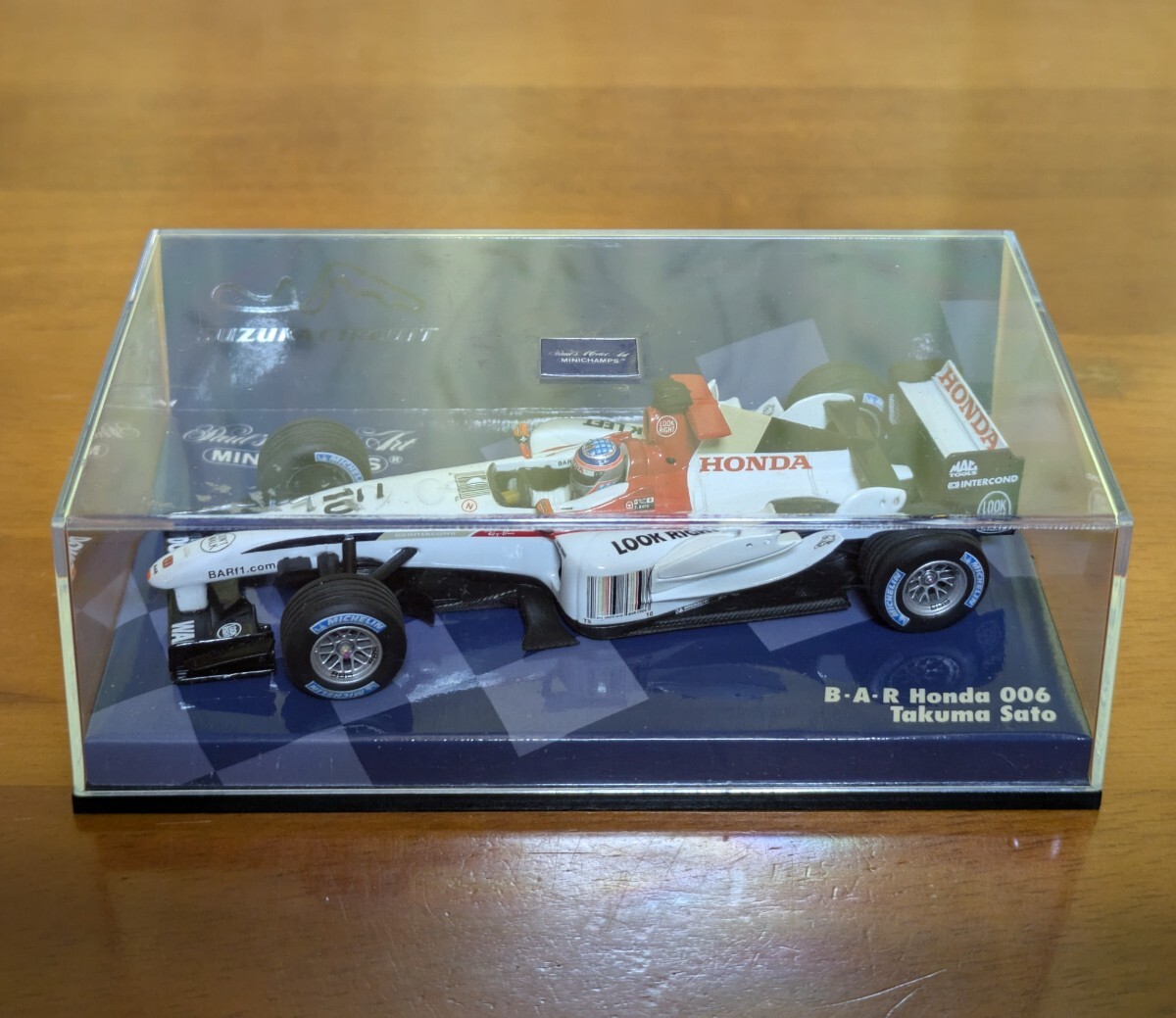 MINICHAMPS 1/43 403 040010 BAR Honda 006 佐藤琢磨　鈴鹿サーキット　パッケージ　ミニチャンプス　ホンダ