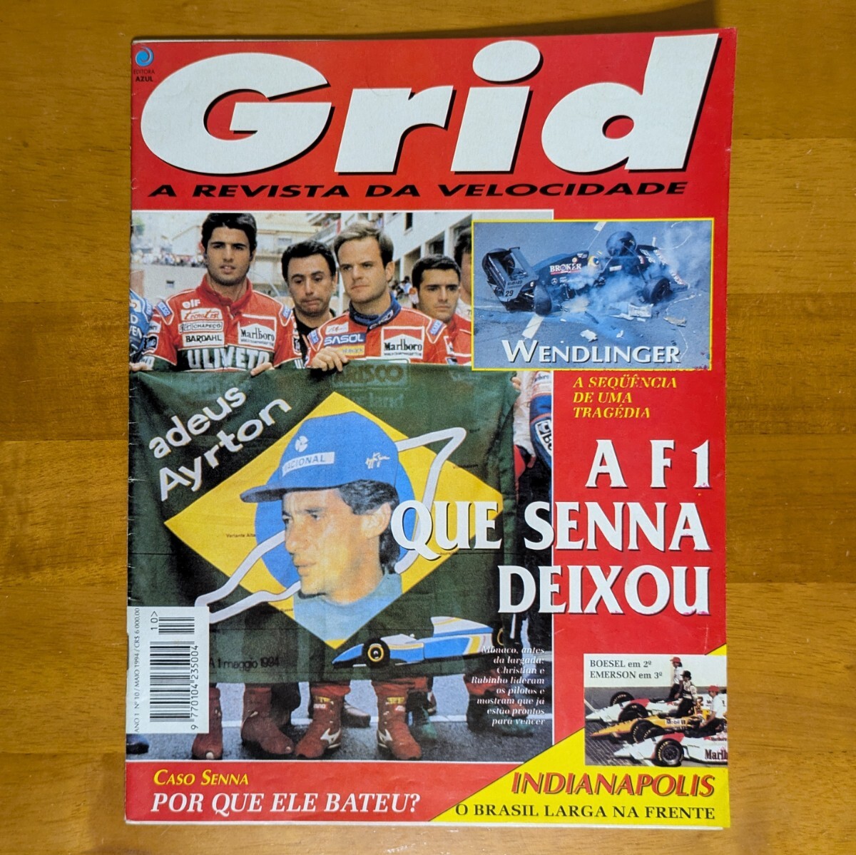 Grid　1994　No.10　洋書　雑誌　アイルトン・セナ