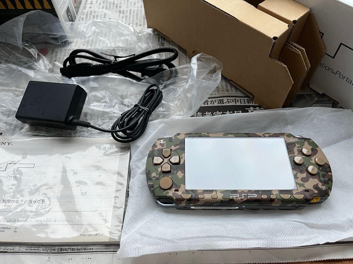 未使用？SONY PSP-1000 Playstation Portable 本体 メタルギアソリッド 