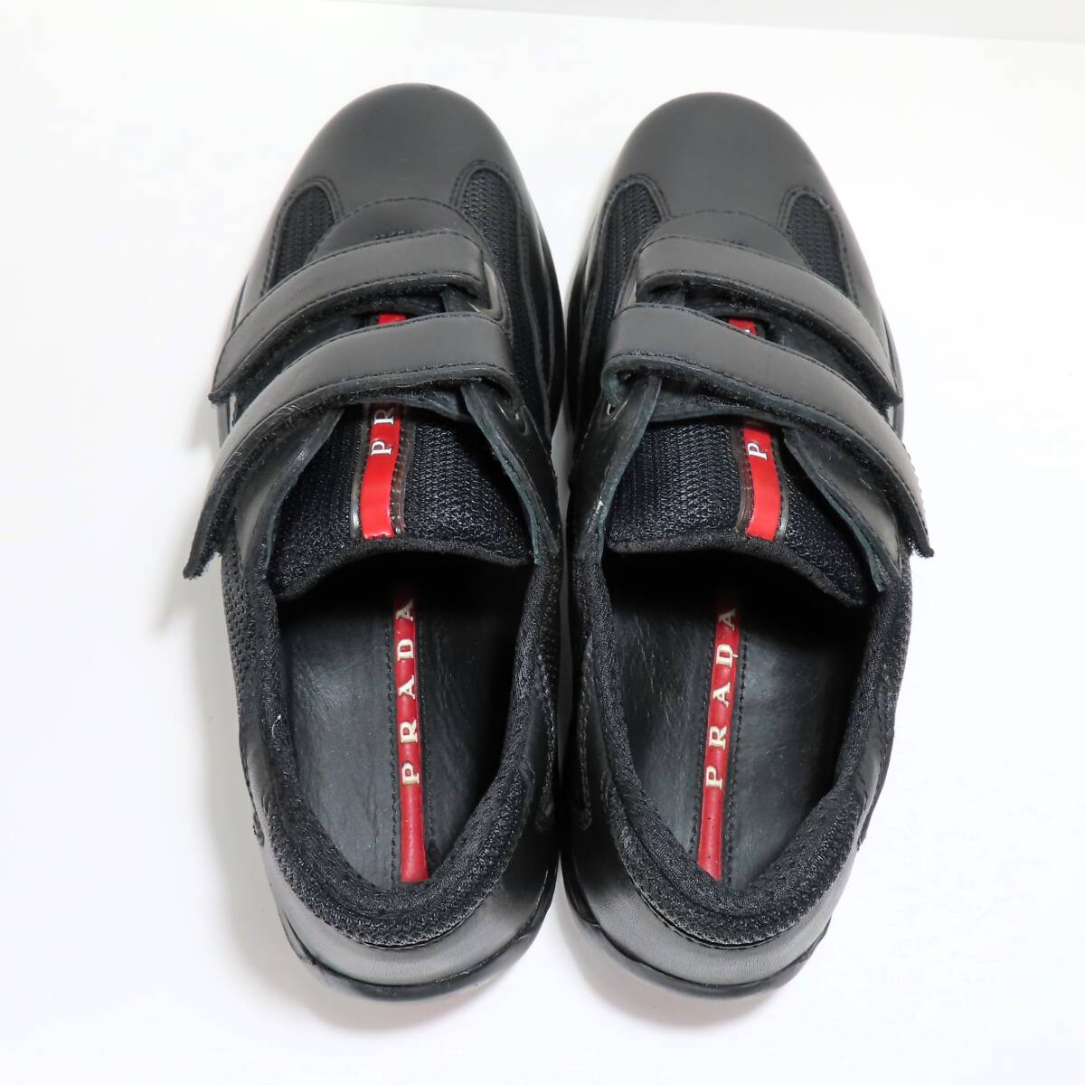 美品 PRADA SPORT プラダスポーツ メッシュ×レザー スニーカー 美品 PRADA SPORT プラダスポーツ メッシュ×レザー スニーカー