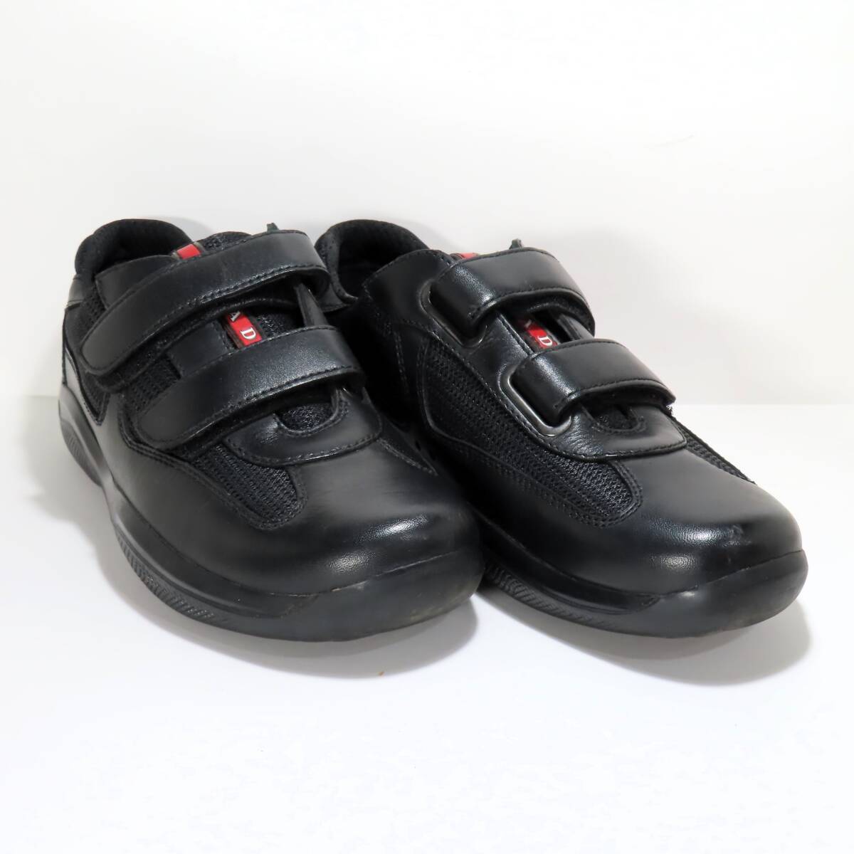 美品 PRADA SPORT プラダスポーツ メッシュ×レザー スニーカー 美品 PRADA SPORT プラダスポーツ メッシュ×レザー スニーカー