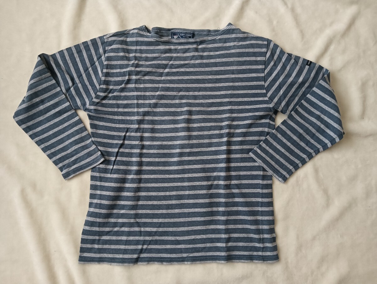 ヴィンテージ セントジェームス ボーダー ロンTシャツ 90s 80s SAINTJAMES ロンT 長袖 フランス ユーロ カットソー バスクシャツ