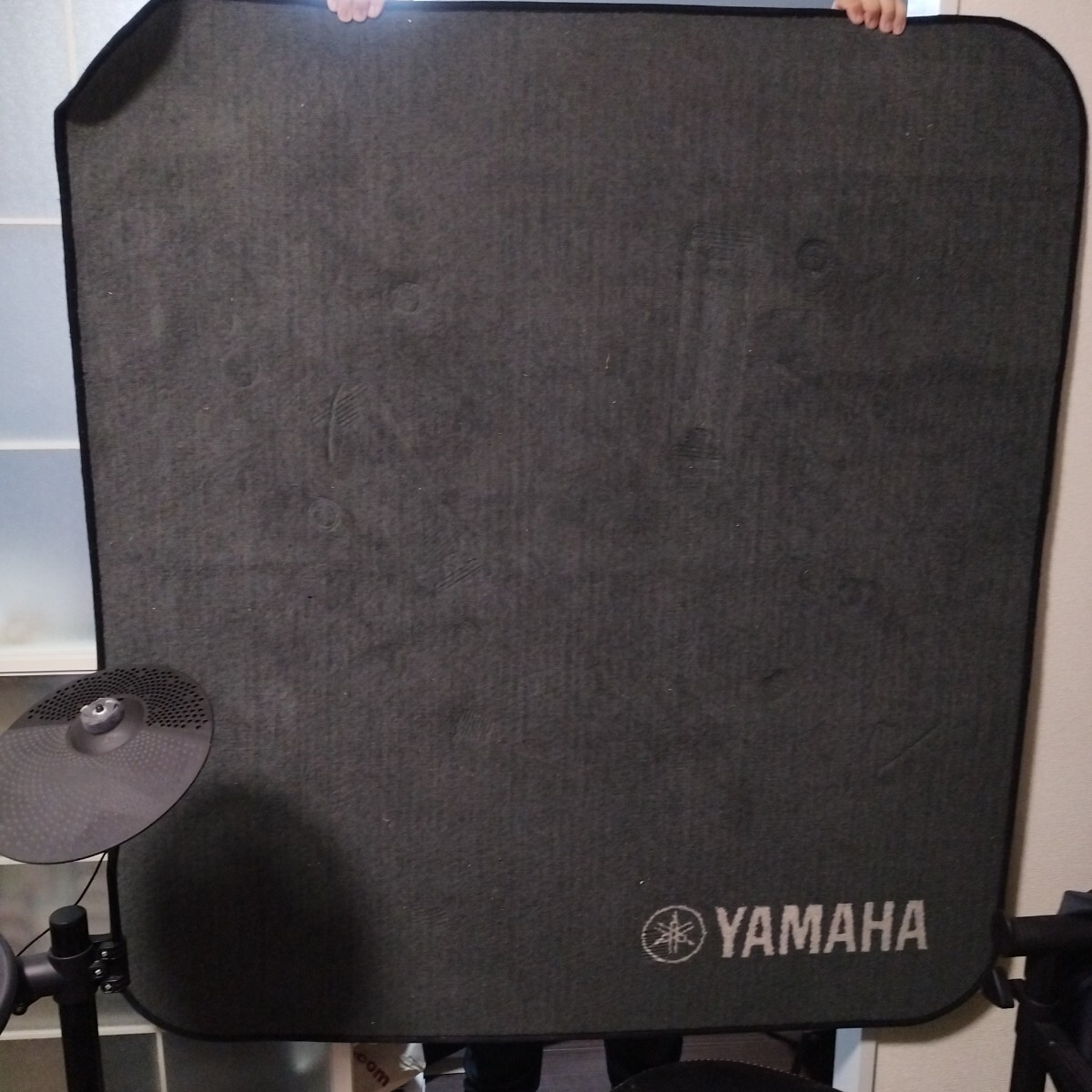 【中古】YAMAHA 電子ドラム　DTX402 マット付き ヤマハ