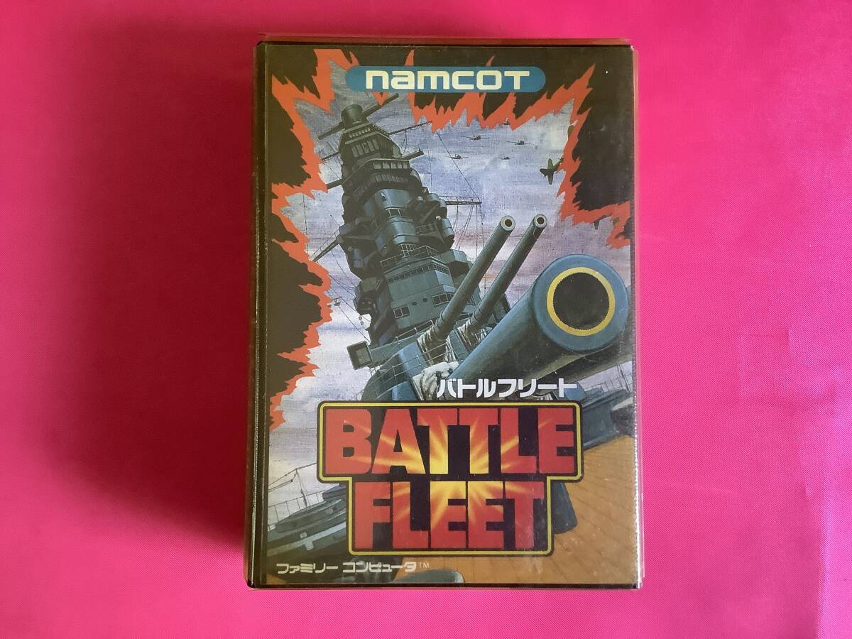 お得セット レア未開封新品【namcot】FC 未開封シール付き バトルフリート シミュレーション