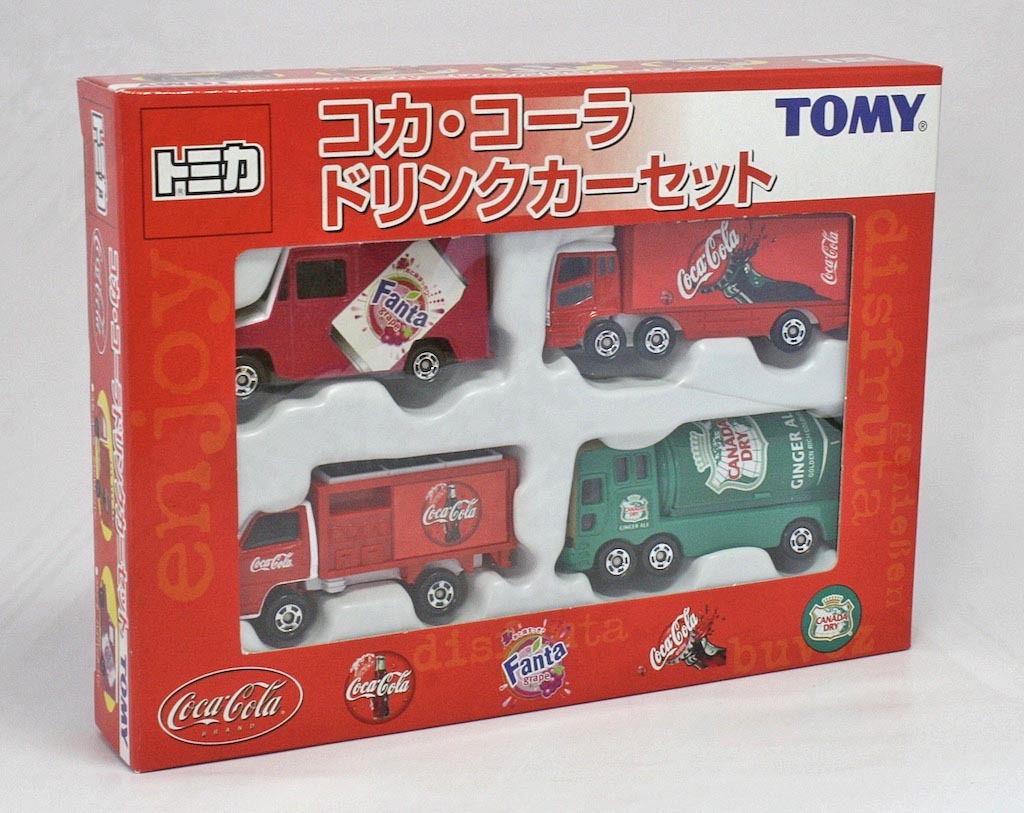 トミカ　コカ・コーラ　ドリンクカーセット
