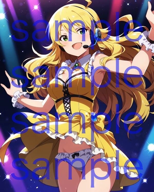 希少レア 星井美希 ポスター Yahoo!オークション - (アイドルマスター 星井美希)アニメ
