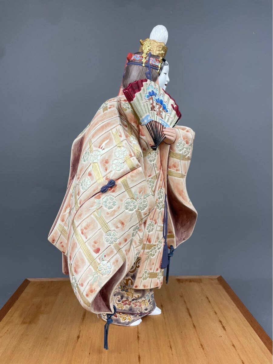 美品】博多人形 日展作家 北岡秀雄 作 奴国王 金印 卑弥呼 美