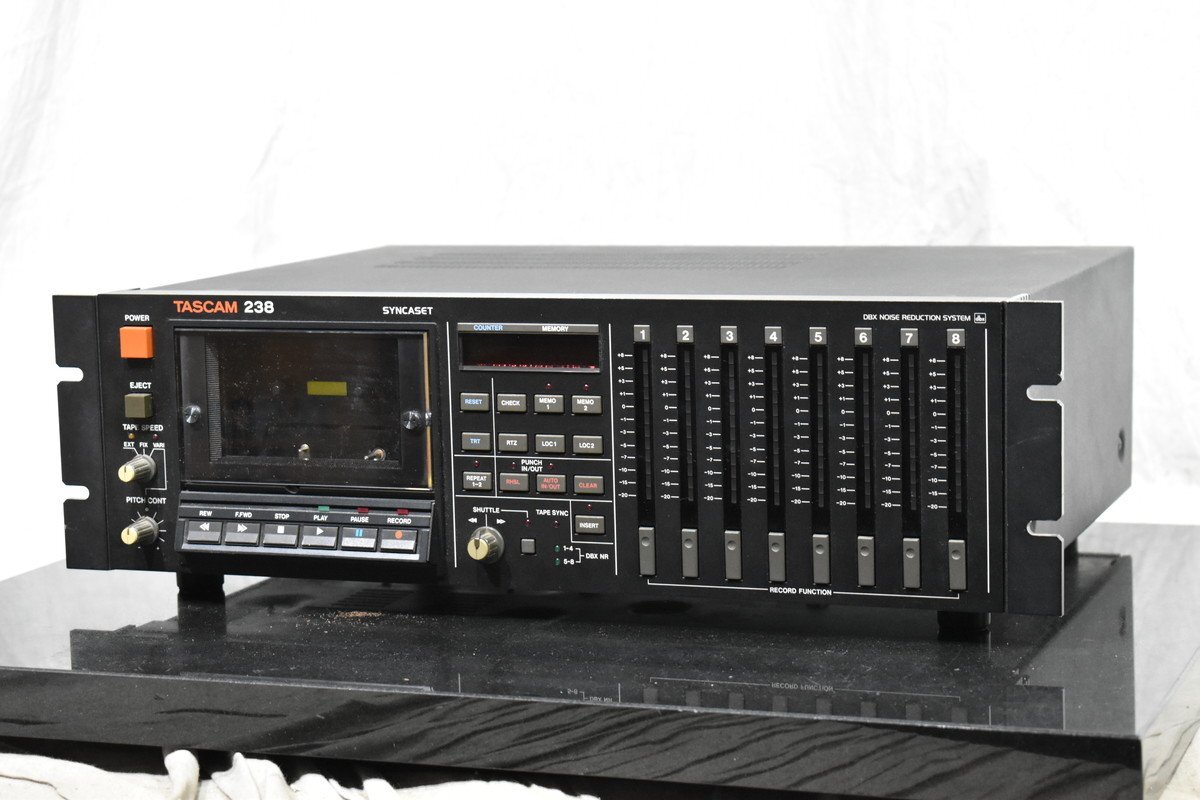 TASCAM 238 マルチトラックレコーダー Yahoo!オークション - TASCAM タスカム 238 8Track マルチ