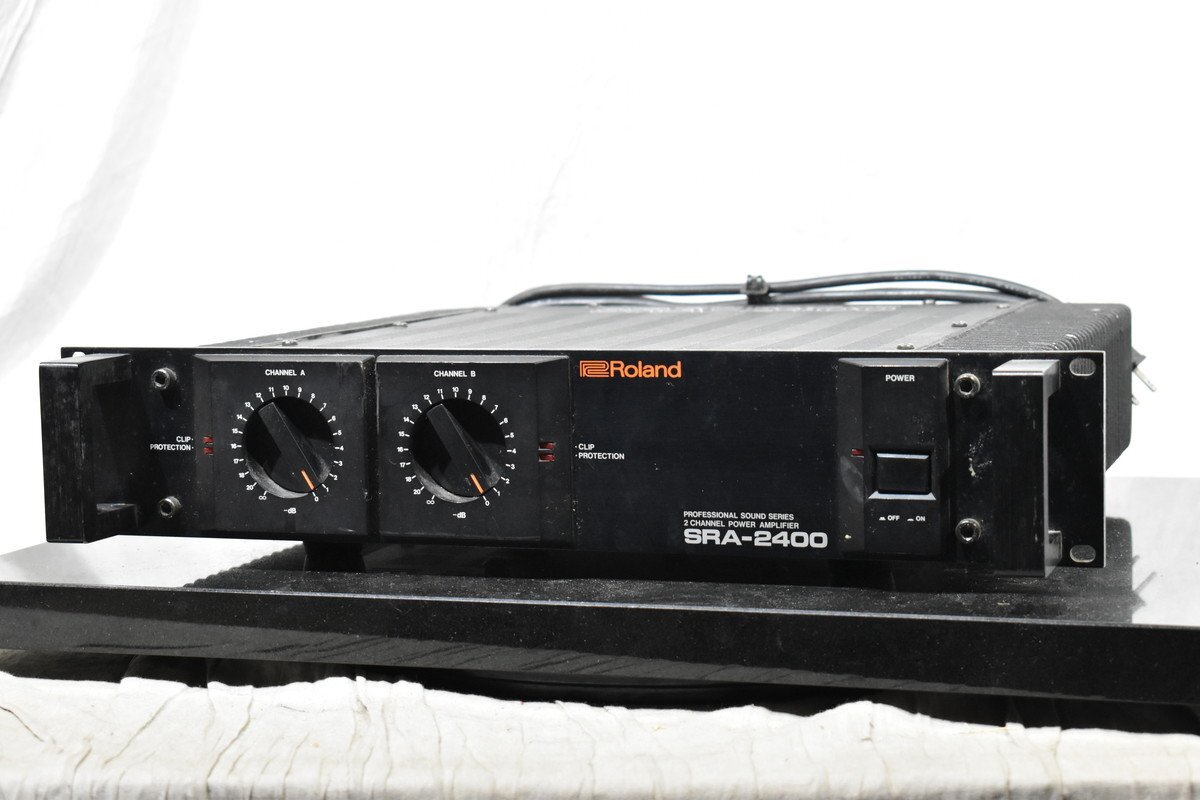 ROLAND ローランド パワーアンプ SRA-2400|一般 ROLAND ローランド パワーアンプ SRA-2400|一般