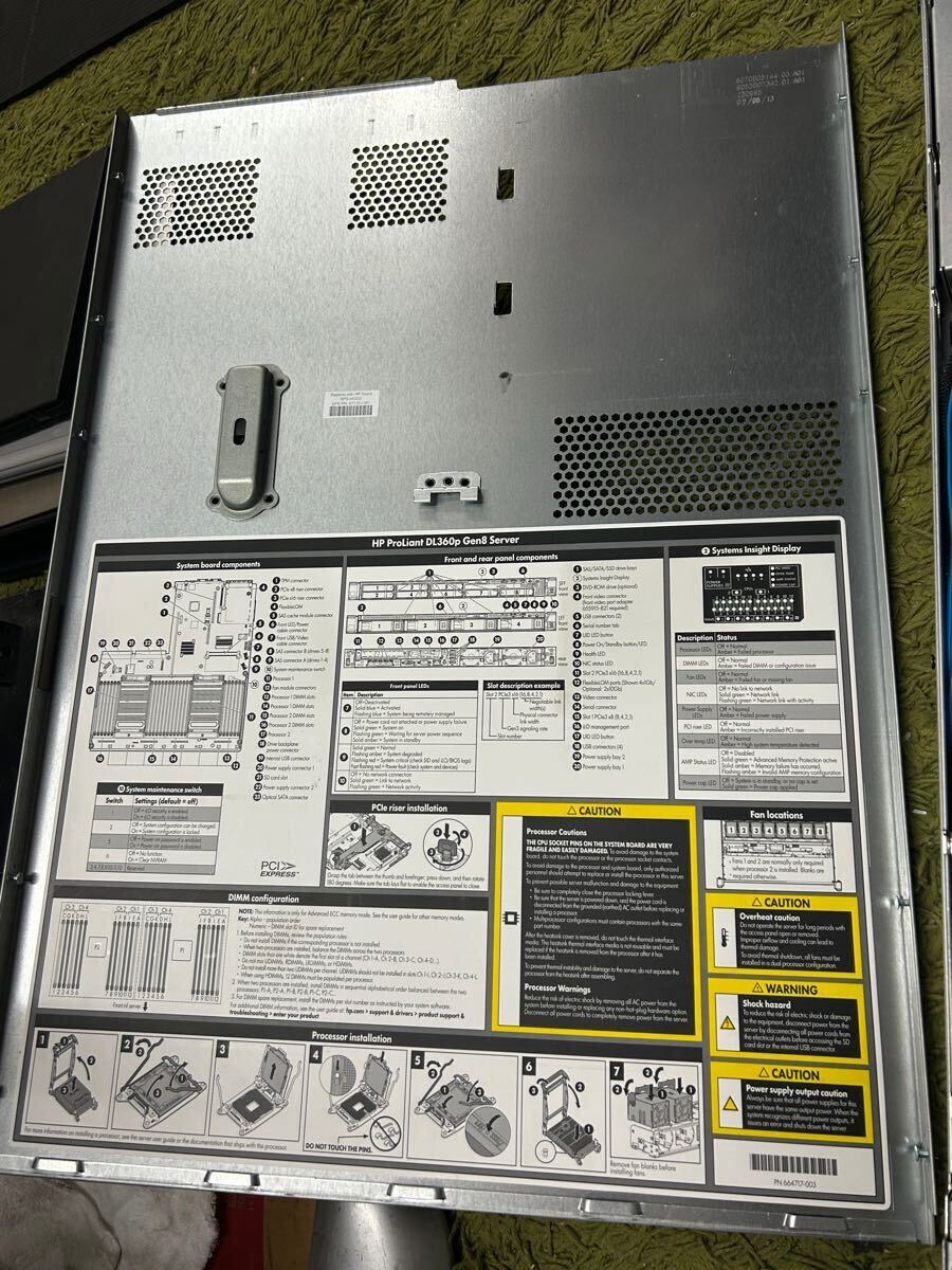 hp ProLiant DL360p Gen8　中古現(xiàn)狀保管品