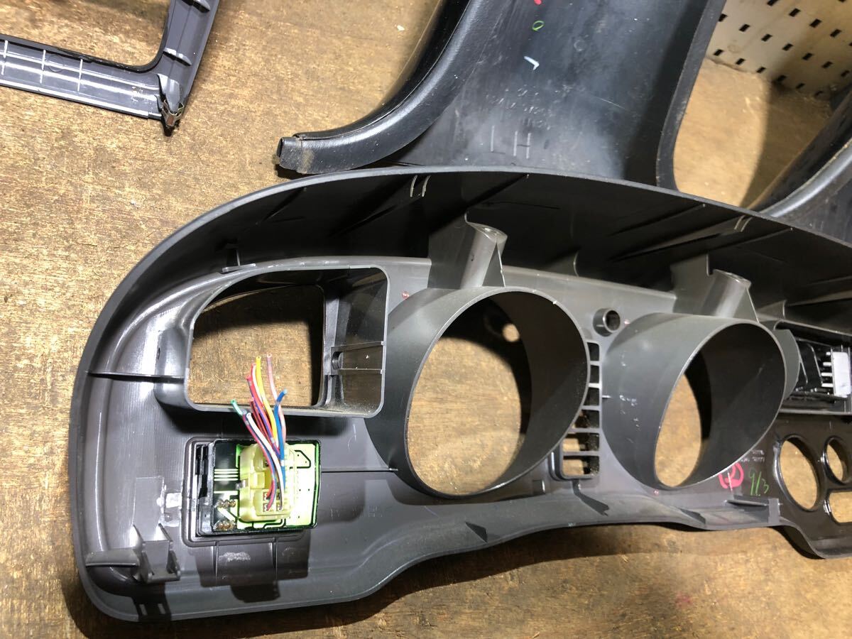 希少 センターコンソールパネル L700S L710S ミラジーノ 黒木目 ブラックウッド メーターパネル オーディオパネル グローブボックス★