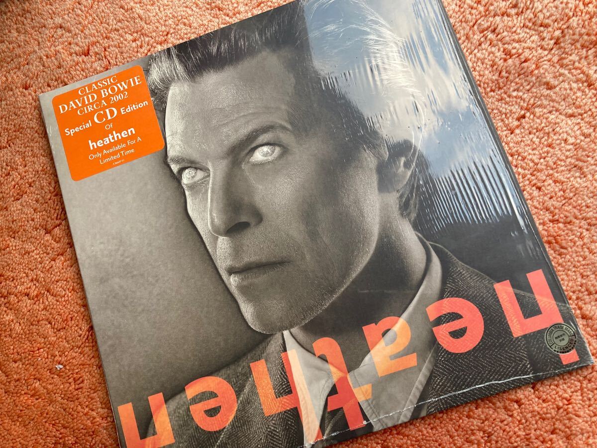 David Bowie デヴィッドボウイ　Heathen ヒーザン　オリジナル限定盤　レコードジャケットCD 見開きジャケット　シュリンク付