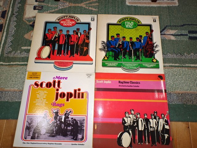 SCOTT JOPLIN / RAGTIME LP 　4枚セット　コレクター放出品　現状品