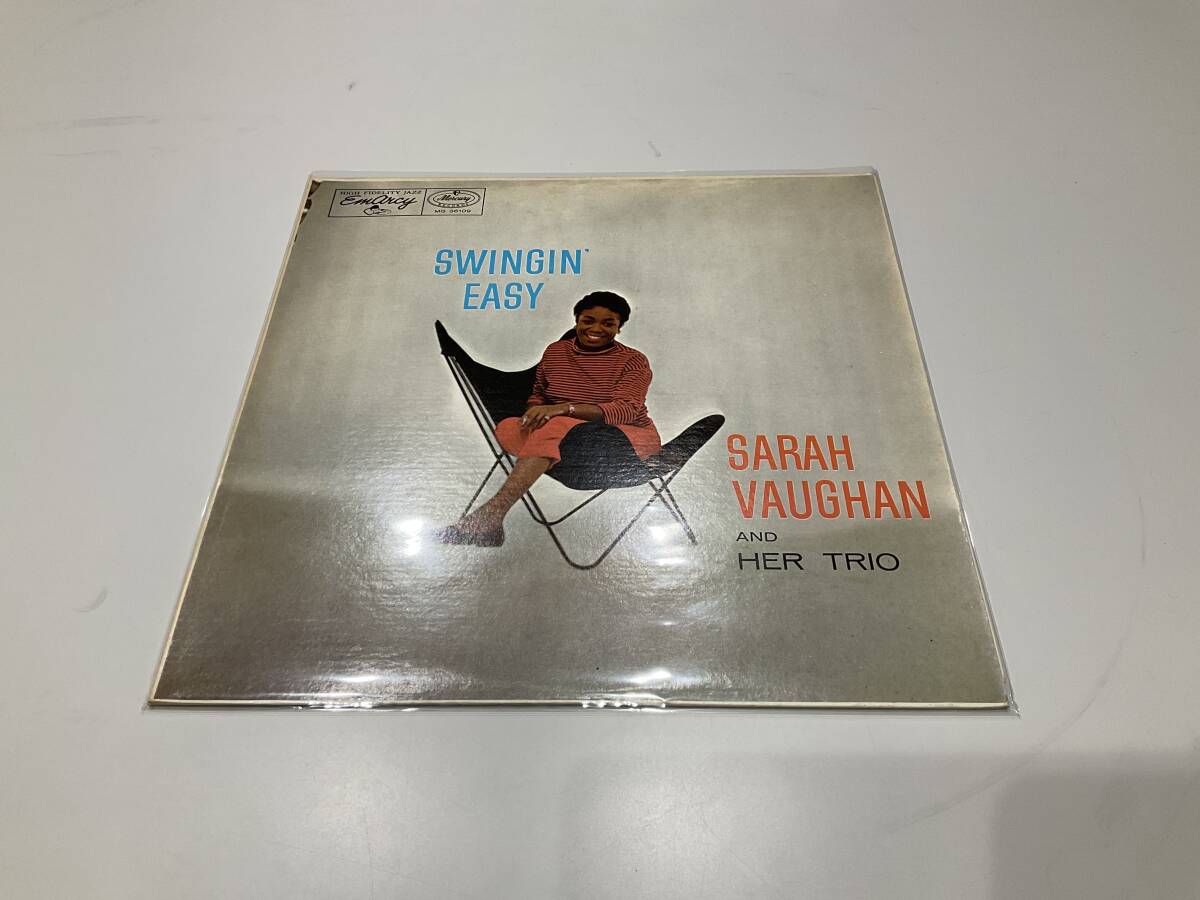 レコード LP Sarah Vaughan Swingin' Easy 米盤　サラ・ヴォーン