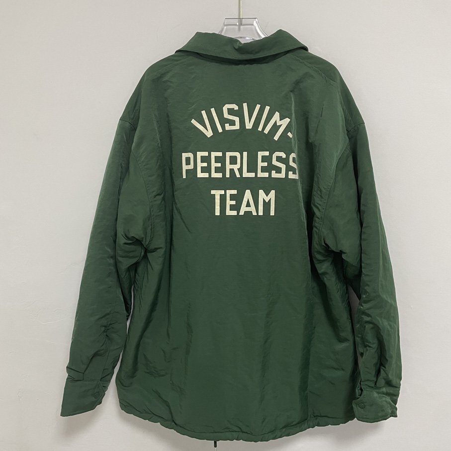 VISVIM ビズビム 23SS COACH JKT コーチジャケット 緑色 希少 中古 サイズ：2