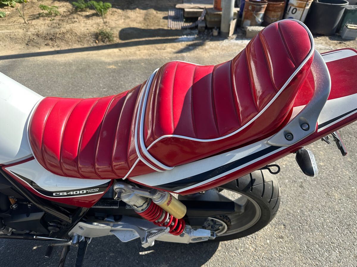 CB400SF シート 三段 チョビ 3段 ホンダロゴ入り NC42 NC39 CB400SF シート 三段 チョビ 3段 ホンダロゴ入り NC42 NC39