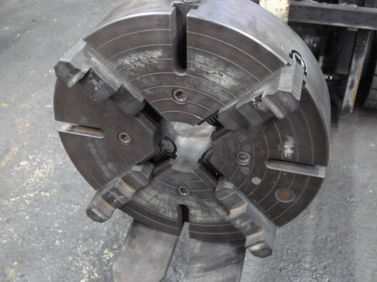 ◇450Φ四ツ爪単動チャック (NV2415) SOMAX・sanyoseiki◇ 旋盤 ◇450Φ四ツ爪単動チャック (NV2415) SOMAX・sanyoseiki◇ 旋盤