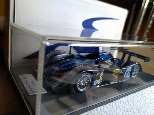 S.M 1/43 MG LOLA ローラ EX257 NO37 セブリング 2002