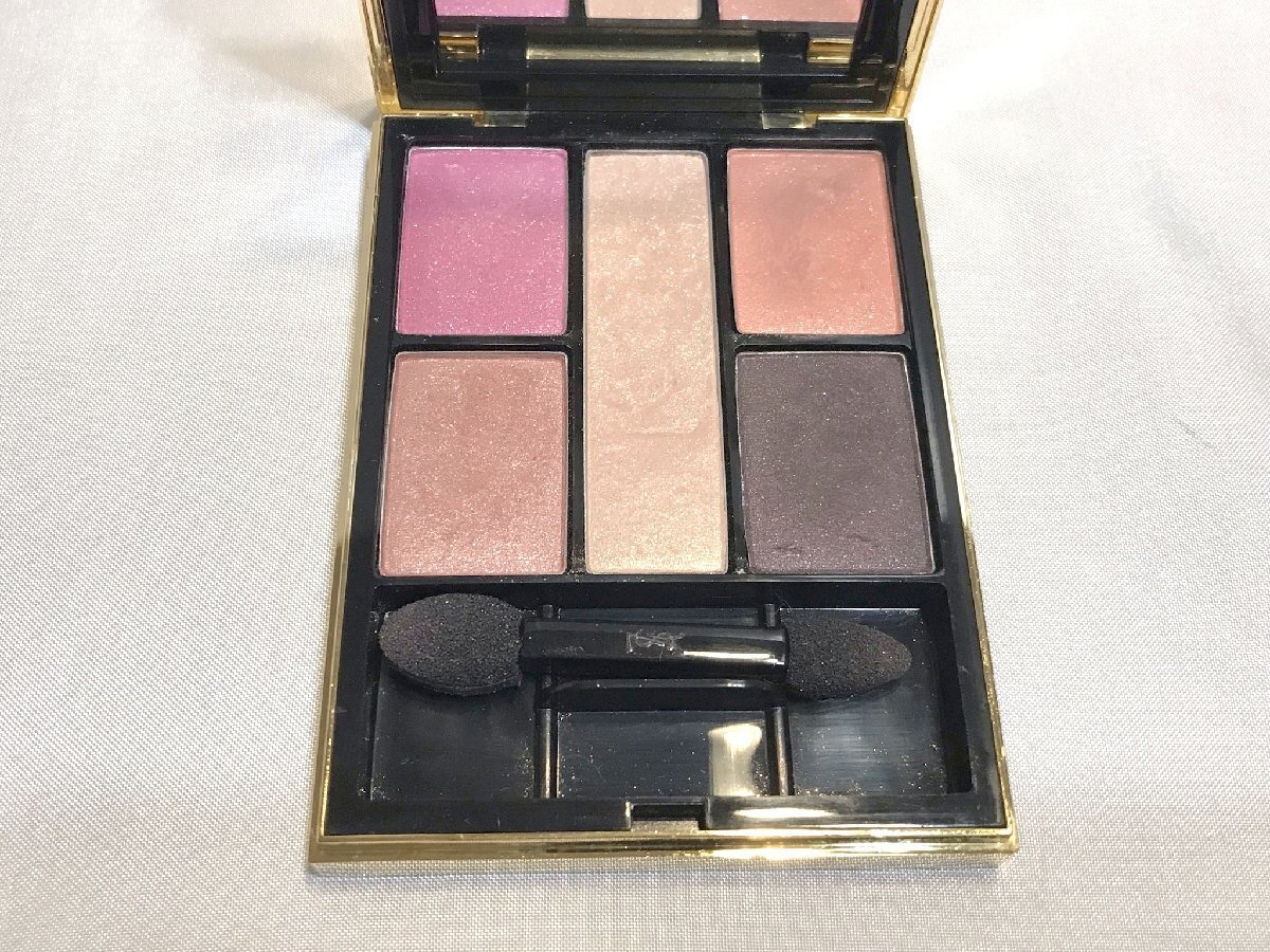 ■【YS-1】イヴ サンローラン ■ パレット フラワークラッシュ アイ 01 ■ ルージュ ヴォリュプテ 49 58 ■ 3点セット 【同梱可能商品】■D_画像3