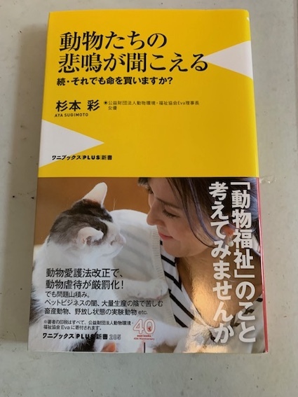 本 動物たちの悲鳴が聞こえる 続・それでも命を買いますか? 杉本彩 中古 送料185円_画像1