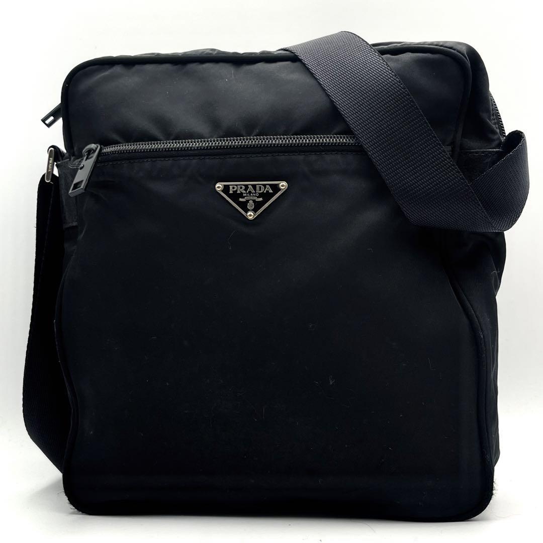 1円～PRADA プラダ　ショルダーバッグ　メンズ　レディース　白タグ ①
