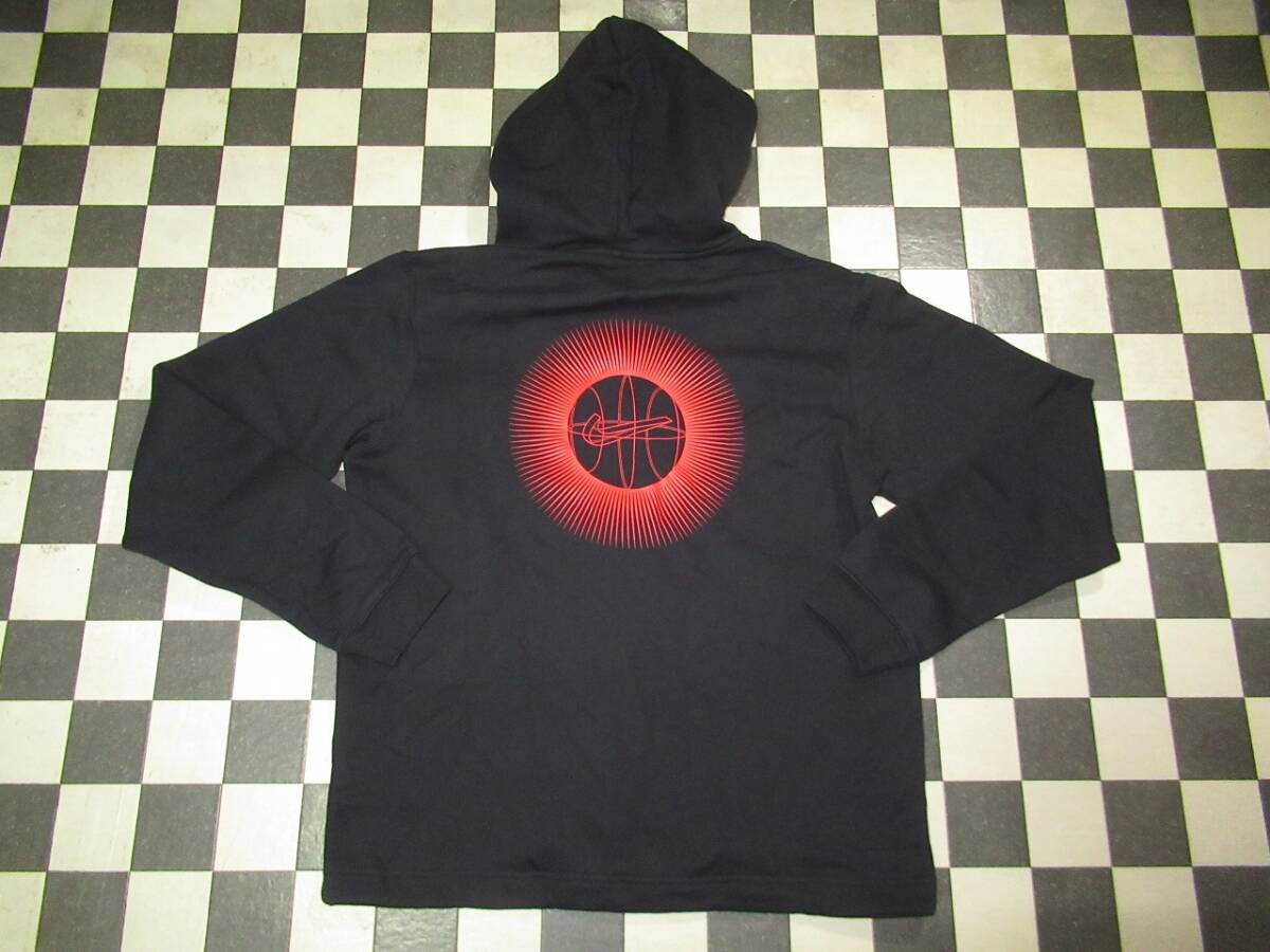 ★NIKE/ナイキ★新品　L　カイリー・アービング フルジップL/Sフーディ/KYRIE FULL-ZIP HOODIE　黒_画像4