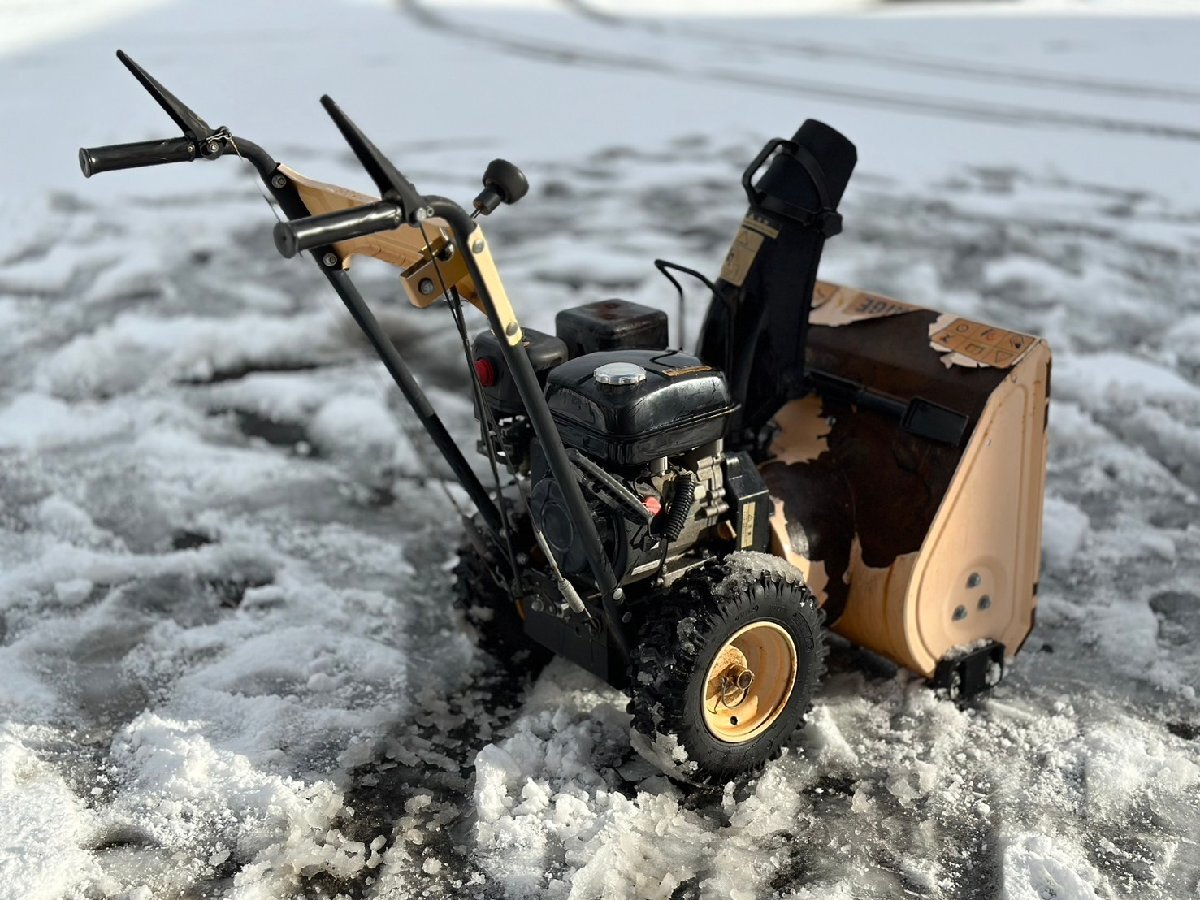 ○エンジン実働! 動作OK! ハイガー HAIGE 除雪機 小型除雪機 ○エンジン実働! 動作OK! ハイガー HAIGE 除雪機 小型除雪機