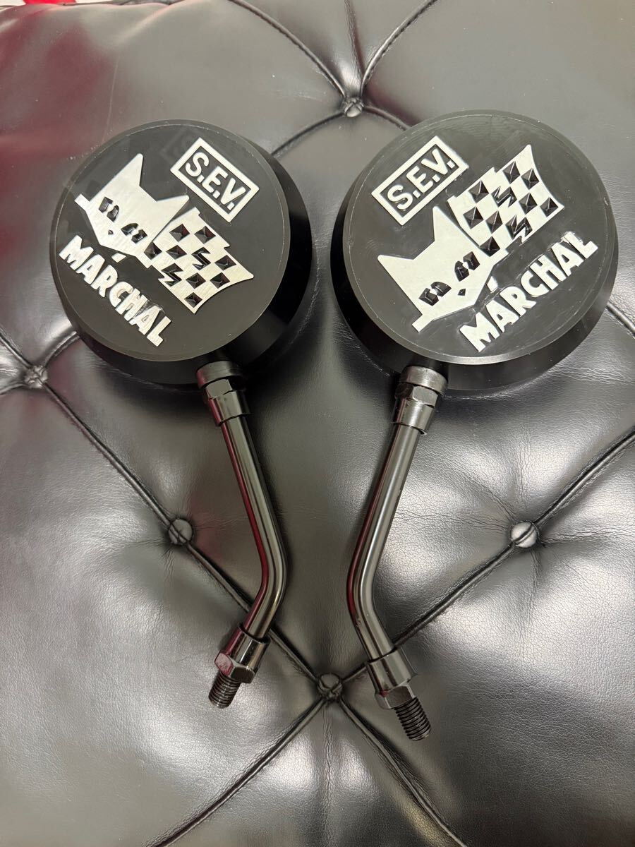 【希少】MARCHAL マーシャル アルミ削り出し Z2 ミラー 左右セット 希少】MARCHAL マーシャル アルミ削り出し Z2 ミラー 左右セット