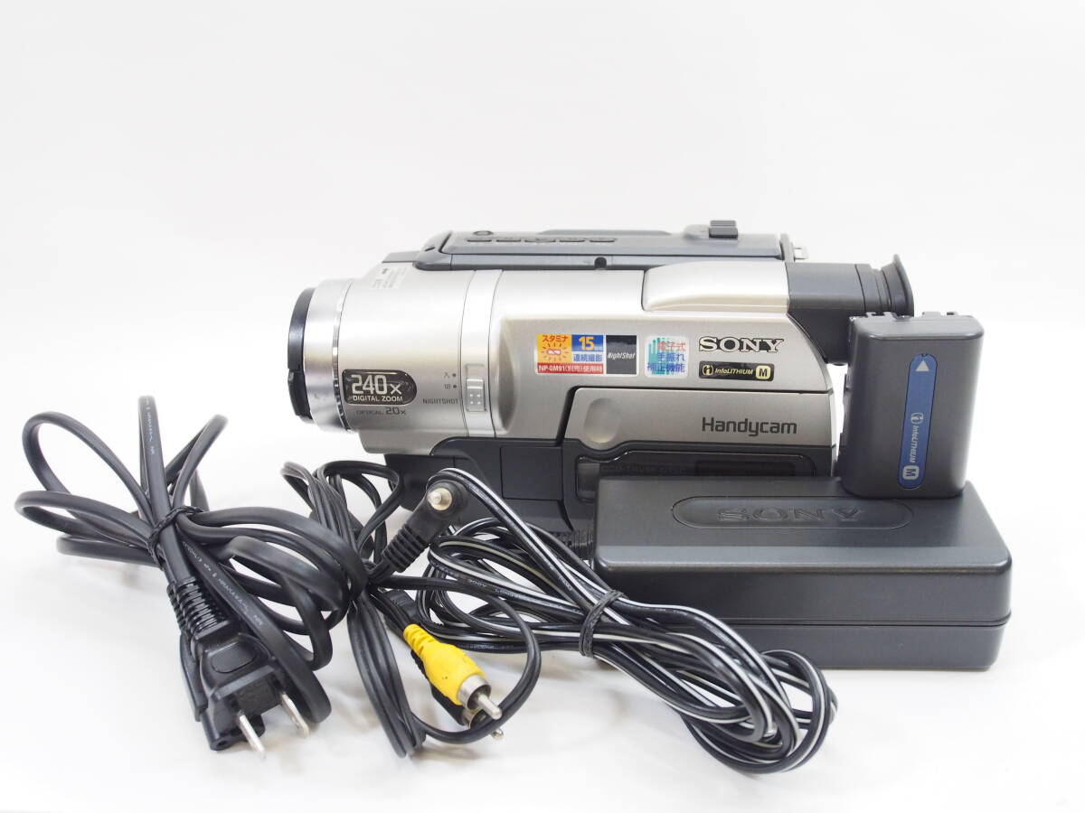 ◎SONY ソニー CCD-TRV96 NTSC Handycam video Hi8 ジャンク品扱い