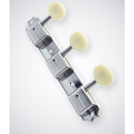 KLUSON/ペグ 3per plate/PB/Nickel/No-Letter〈クルーソン〉