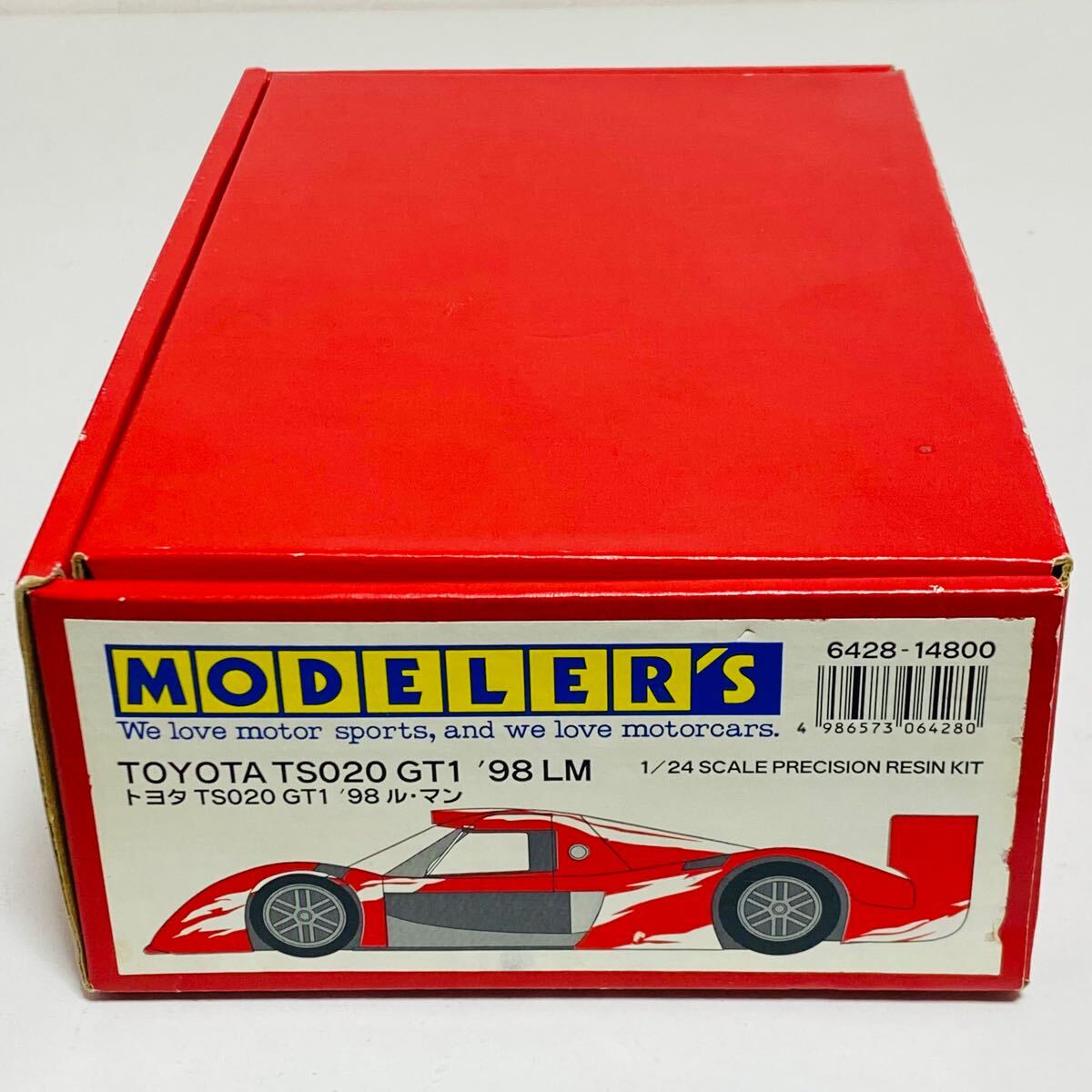 【未組立品】MODELER'S モデラーズ 1/24 TOYOTA TS020 GT1 '98 LM トヨタ ル・マン レジンキット ガレージキット ミニカー 現状品