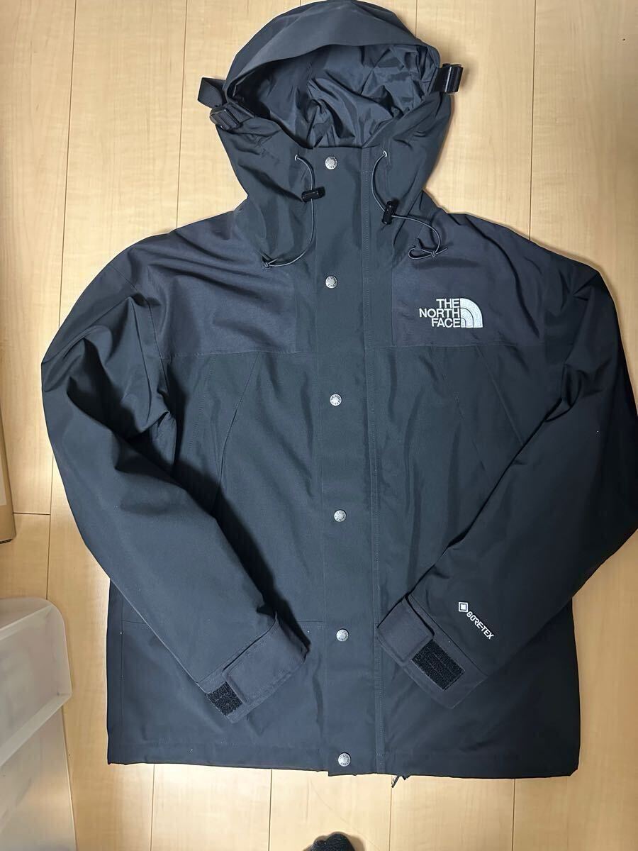 美品 THE NORTH FACE 1990 Mountain Jacket GTX Black ノースフェイス 1990 マウンテンジャケット　ゴアテックス ブラック Mサイズ