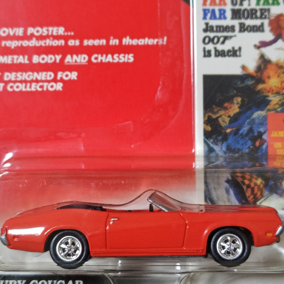 Johnny Lightning 007je-ms скрепление '69 Mercury Cougar 2001 год продажа товар нераспечатанный товар долгое время .. хранение товар Vintage миникар