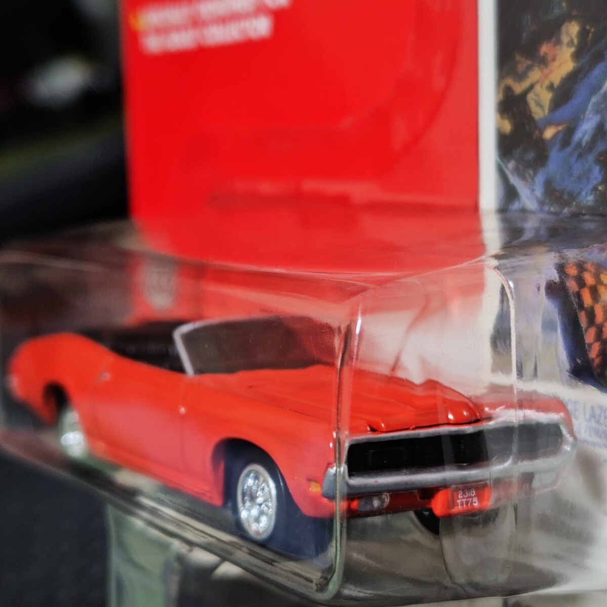 Johnny Lightning 007je-ms скрепление '69 Mercury Cougar 2001 год продажа товар нераспечатанный товар долгое время .. хранение товар Vintage миникар
