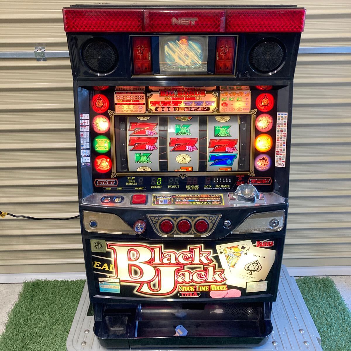 希少 証紙付 4号機 BLACK JACK ブラックジャック 777 実機 家庭 希少 証紙付 4号機 BLACK JACK ブラックジャック 777 実機 家庭