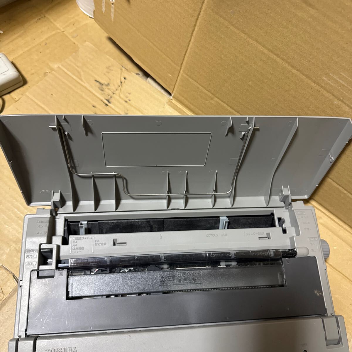 a-7871) TOSHIBA Toshiba текстовой процессор JW-F550 электризация проверка текущее состояние утиль корпус только 
