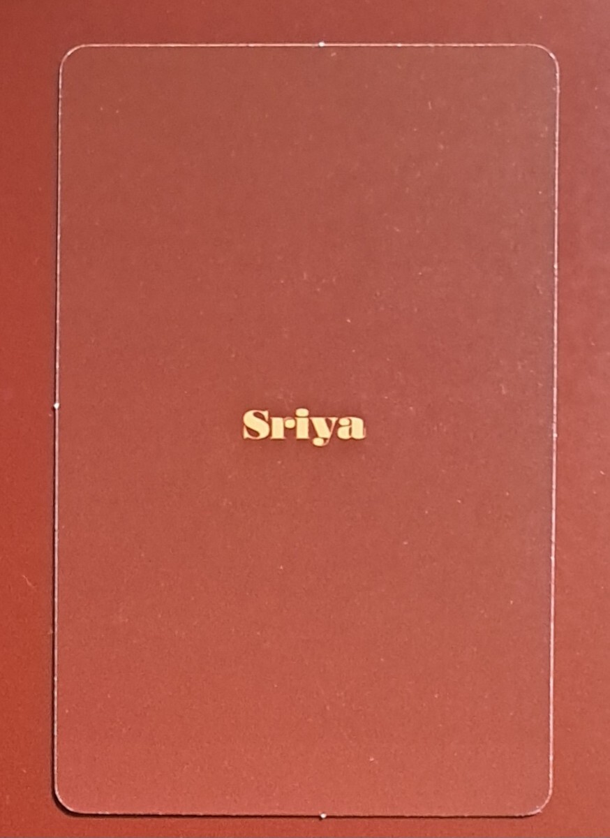 BLACKSWANs задний ROLL UP коллекционные карточки фото карта черный s one BLACK SWAN Sriya быстрое решение . входить Album Inclusion PHOTOCARD