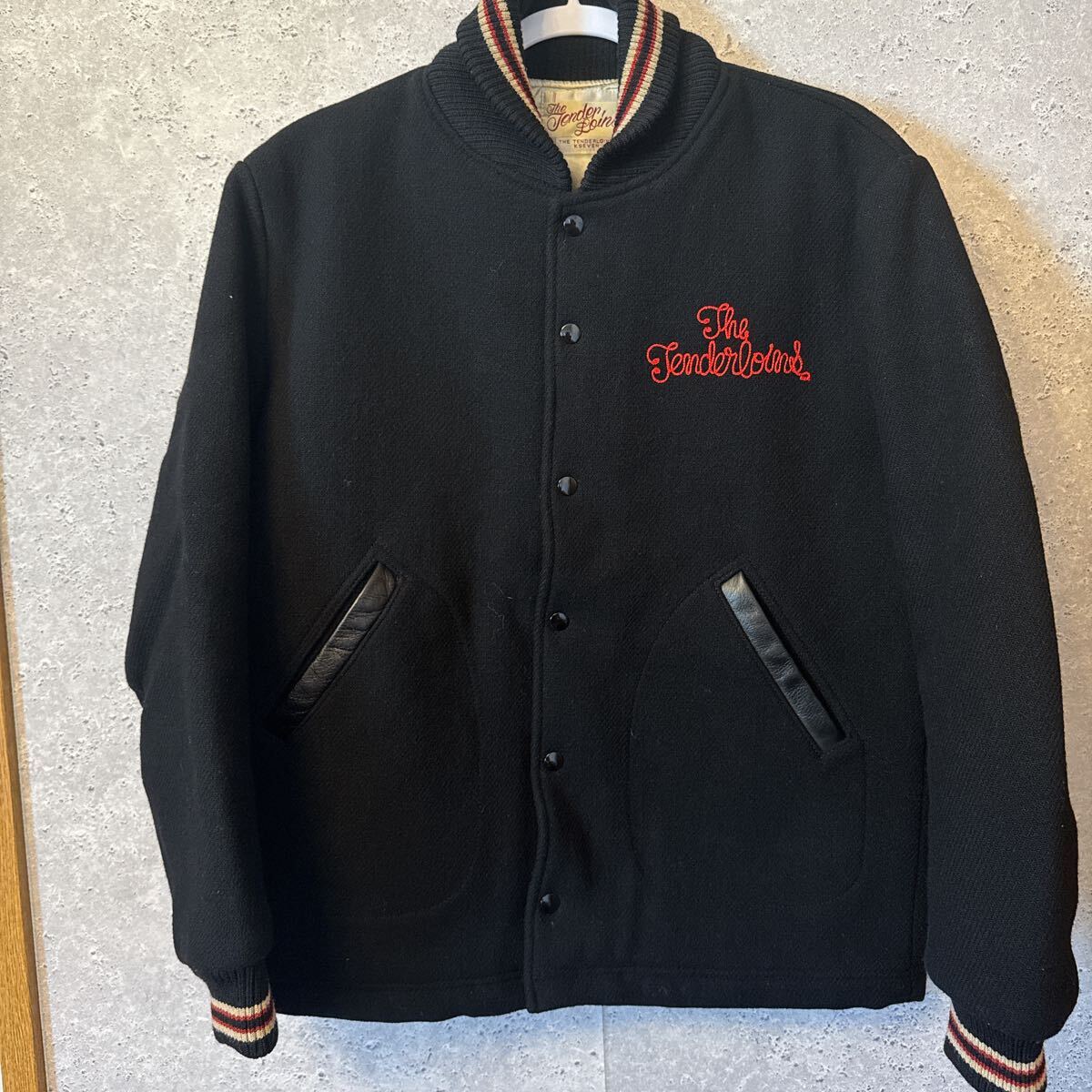 テンダーロイン TENDERLOIN ブラックウール カーディガン 黒 テンダーロイン TENDERLOIN ブラックウール カーディガン 黒
