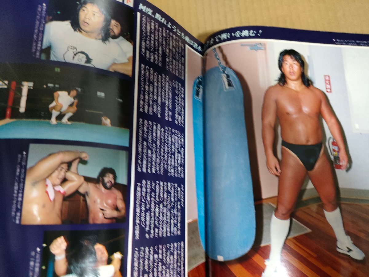 週刊ゴング 1984.7/長(zhǎng)州力/藤波辰爾/天龍?jiān)匆焕?ブルーザーブロディ/スタン?ハンセン/リック?マーテル/ハーリーレイス/プロレス/B3234139