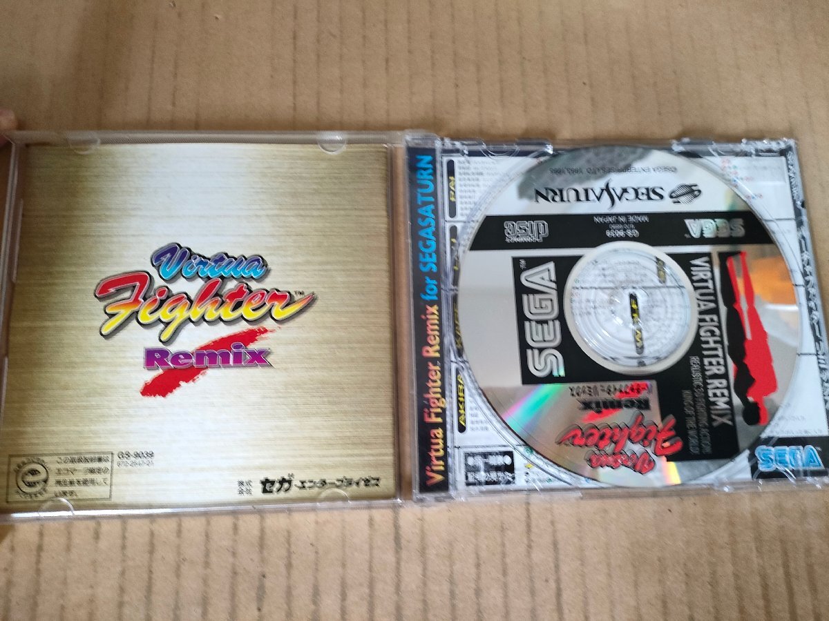 バーチャファイター?リミックス/Virtua Fighter Remix 取り扱い説明書付き/セガサターン/特別限定版/対戦型格闘ゲーム/非売品/D326442