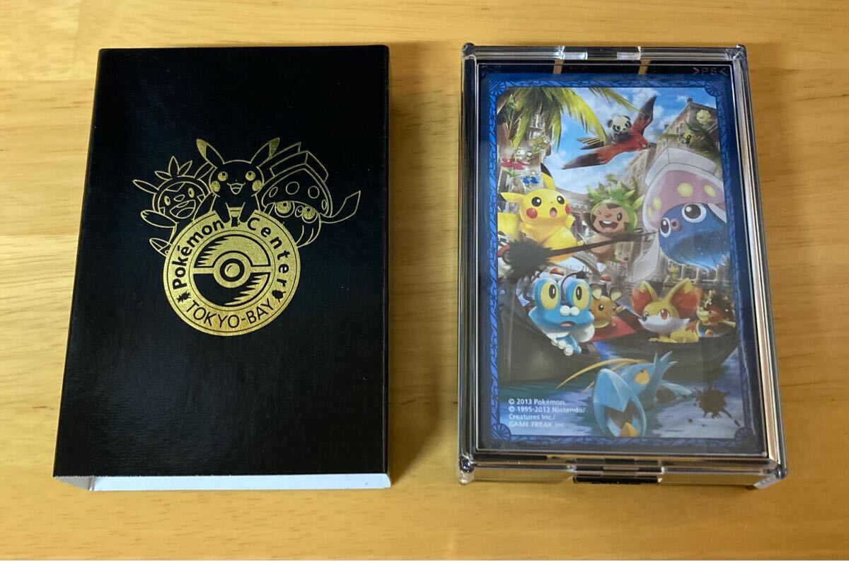 ポケモンセンター　トランプ　トウキョウ　ベイ　OP ポケモンセンター トーキョーベイ オープン記念グッズ トランプ