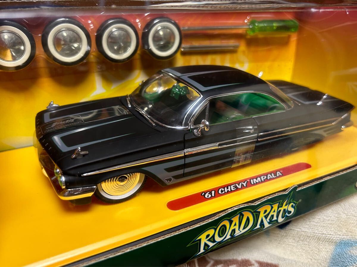 Yahoo!オークション - 1/24 jada 61 シェビー シボレー インパラ 1961