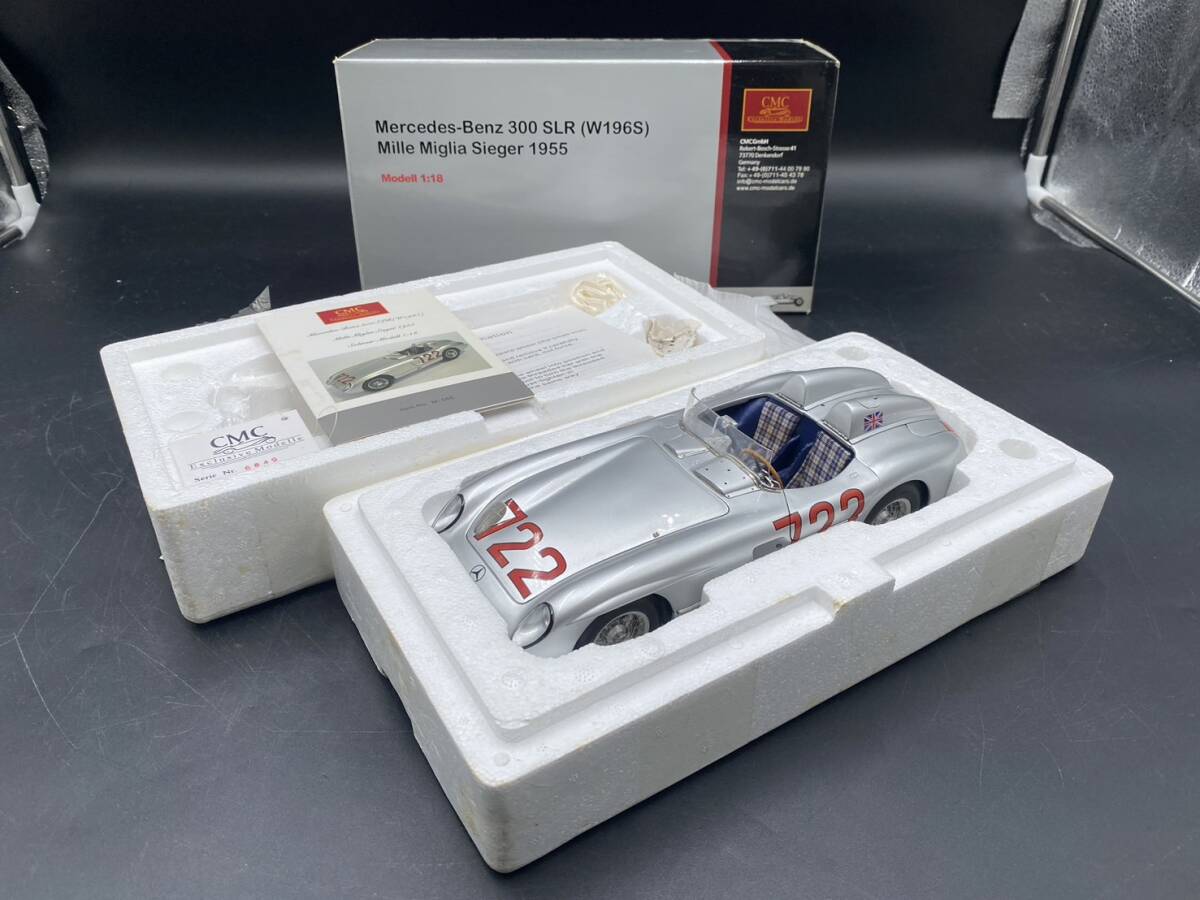 最終価格！！【極美品】CMC Mercedes-Benz メルセデス・ベンツ300 SLR （W196S）Mille Miglia Sieger 1955