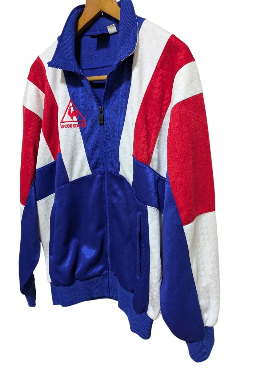 adidas◇80s/デサント製/トラッジャケット/ジャージ/L adidas◇80s/デサント製/トラッジャケット/ジャージ/L