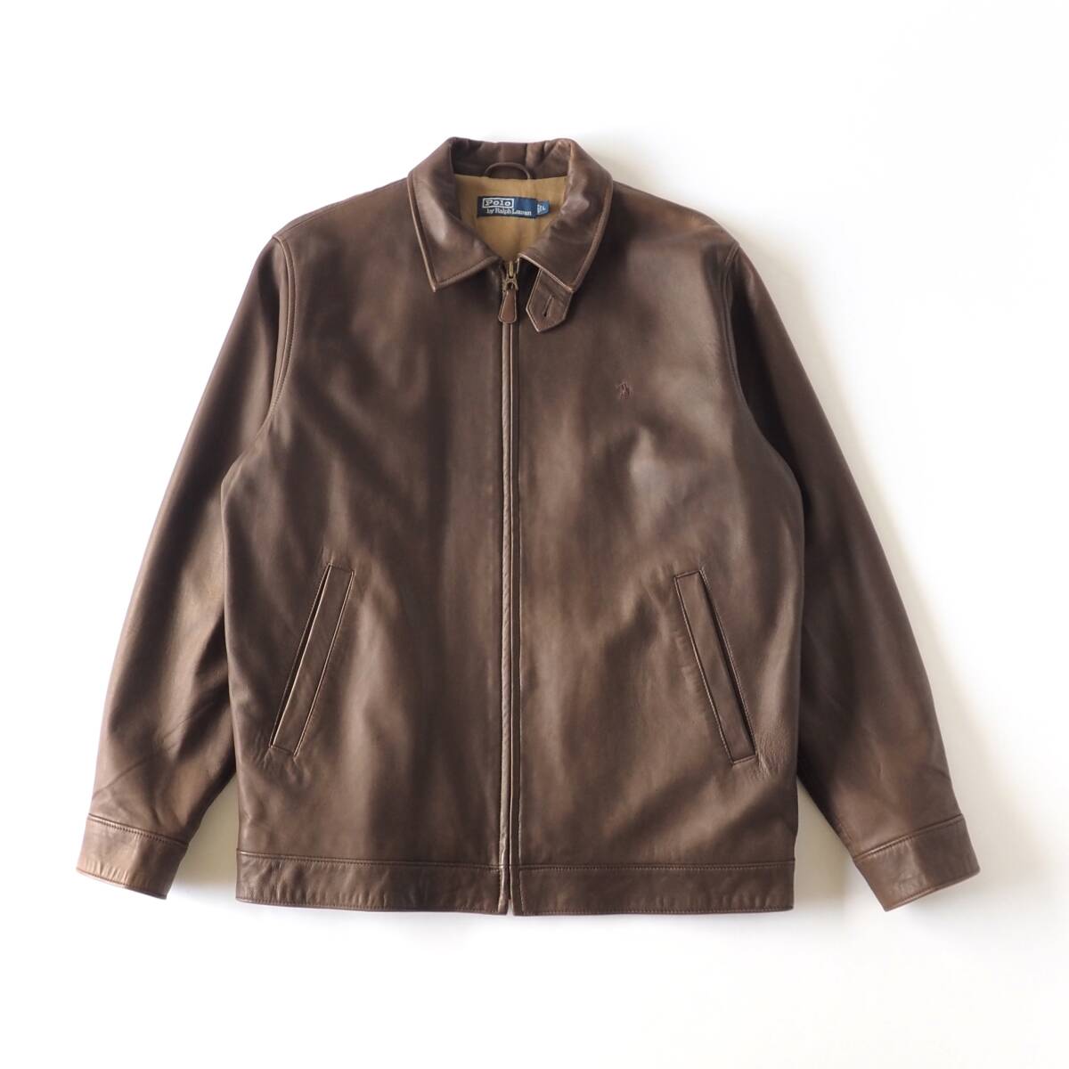 ラルフローレン Ralph Lauren レザージャケット シングル ラルフローレン Ralph Lauren レザージャケット シングル