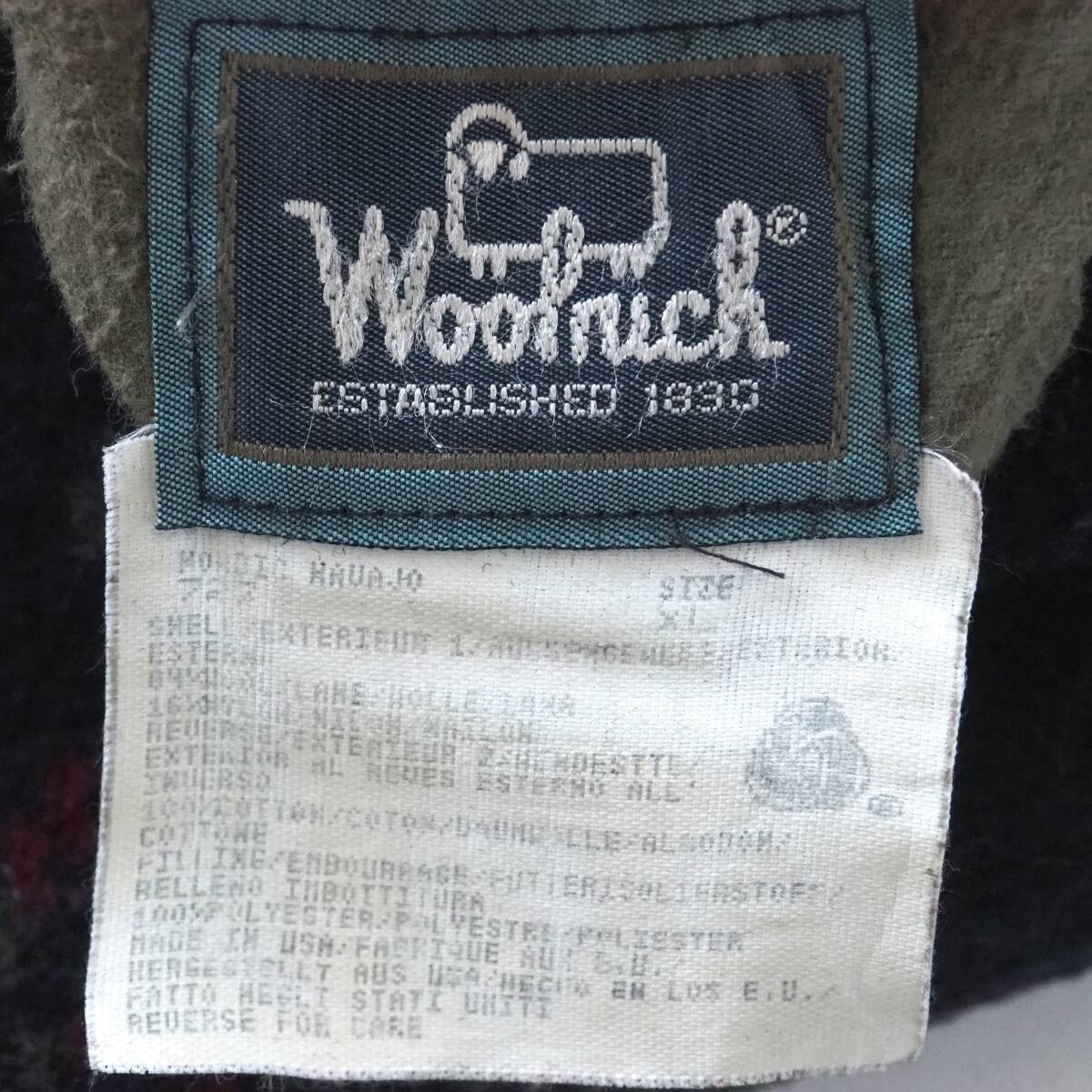 ウールリッチ Woolrich USA製 ダウンベスト リバーシブル ウールリッチ Woolrich USA製 ダウンベスト リバーシブル