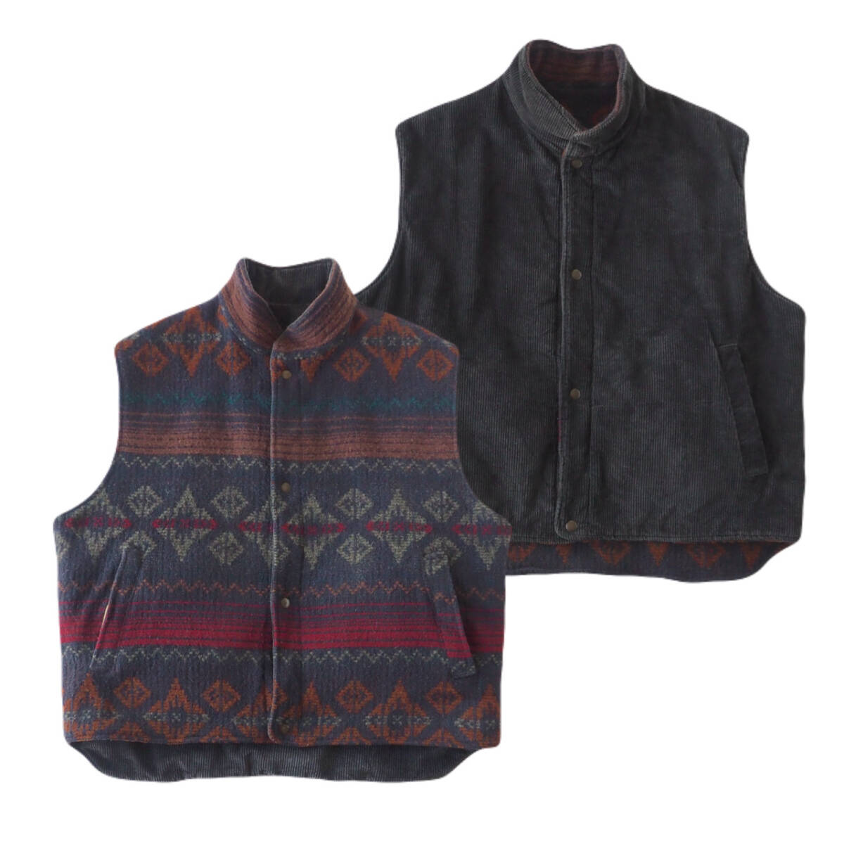 ウールリッチ Woolrich USA製 ダウンベスト リバーシブル ウールリッチ Woolrich USA製 ダウンベスト リバーシブル